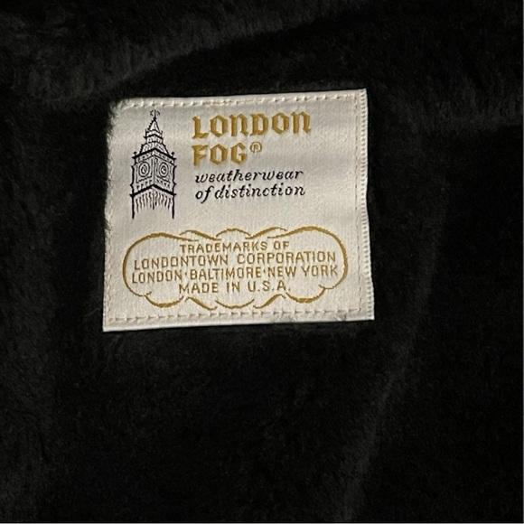 Vintage London Fog Men's Large Navy Jacket - NWT - Made in USA - Picture 8 of 11
